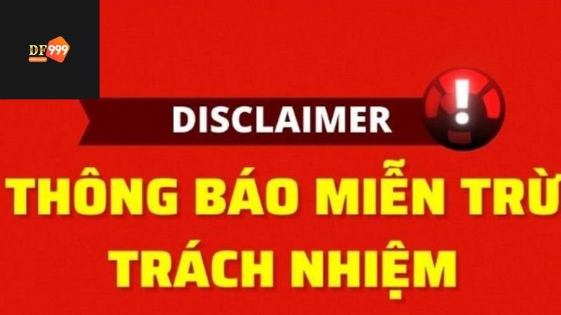 Miễn Trừ Trách Nhiệm DF999 - Cam Kết Minh Bạch, Rõ Ràng 2 Miễn Trừ Trách Nhiệm: Giới thiệu tổng quát